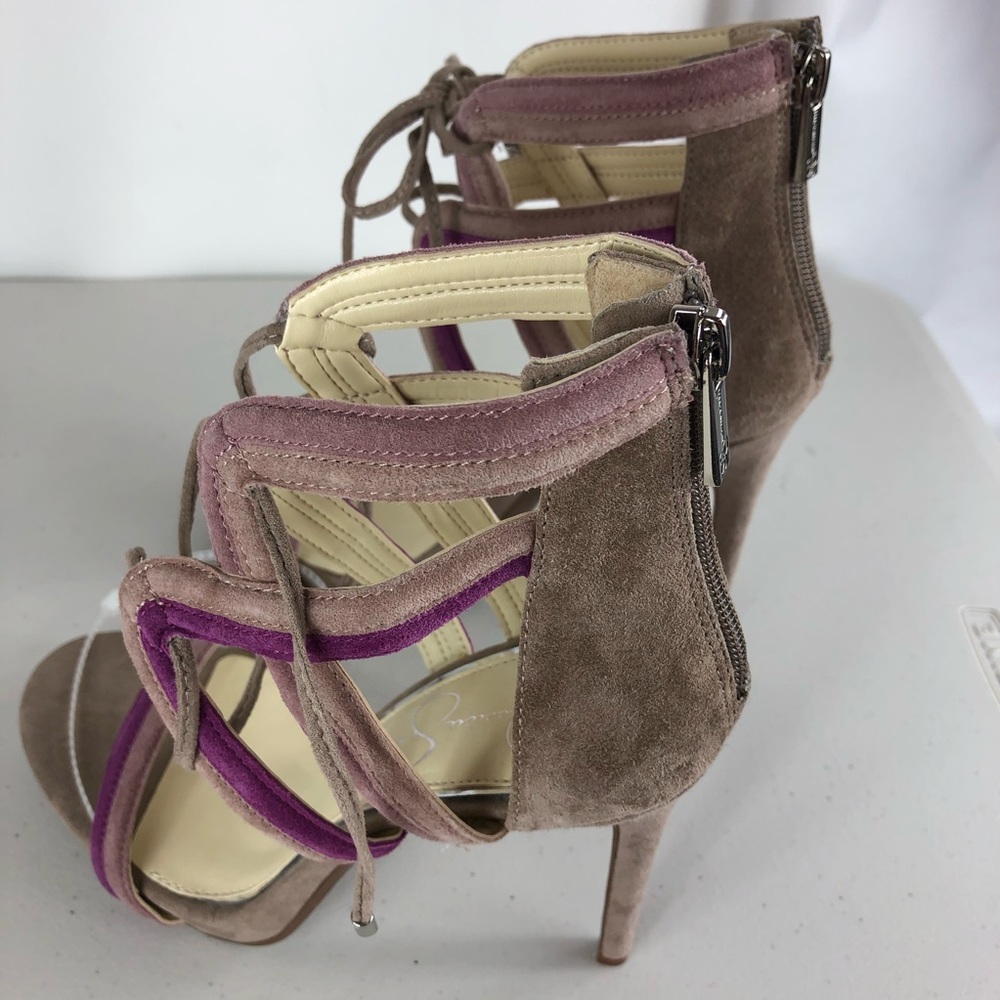 Jessica Simpson Platforms Purple Size 8.5 - Picture 6 of 8